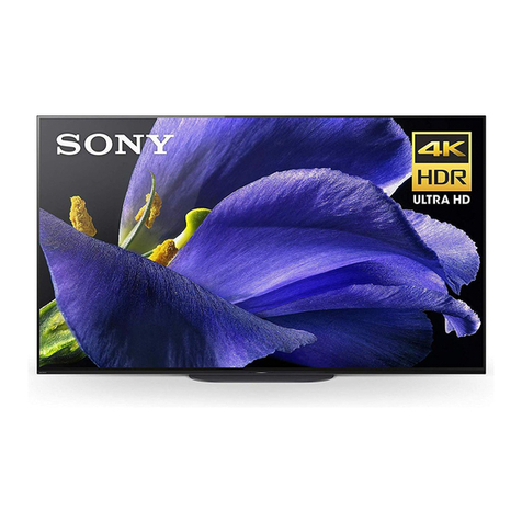 Sony BRAVIA KD-55A9G User manual