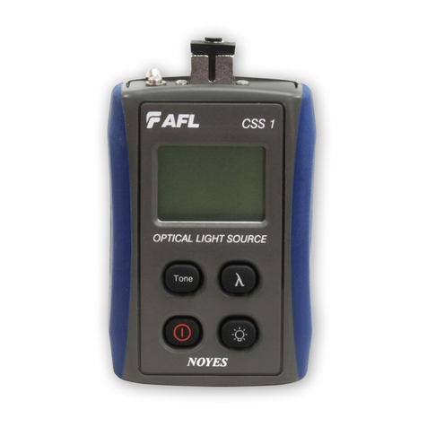 AFL Noyes CSS1 Series User manual