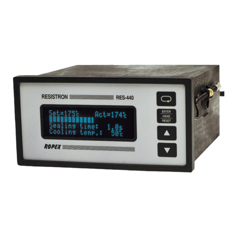 Ropex RESISTRON RES-440 operating instructions