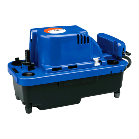 Franklin Electric Little Giant VCMX-20 Series User manual