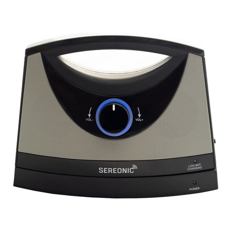 Serene Sereonic BT-200 operating guide
