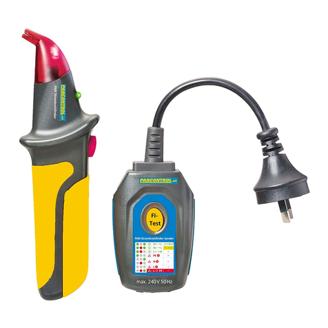 PANCONTROL PAN Stromkreisfinder manual