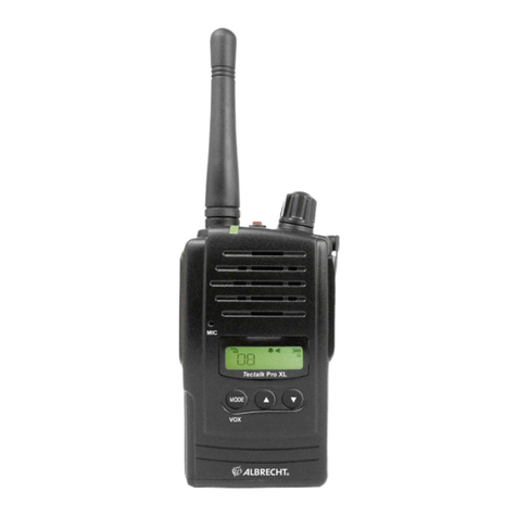 Albrecht Tectalk Pro XL User manual
