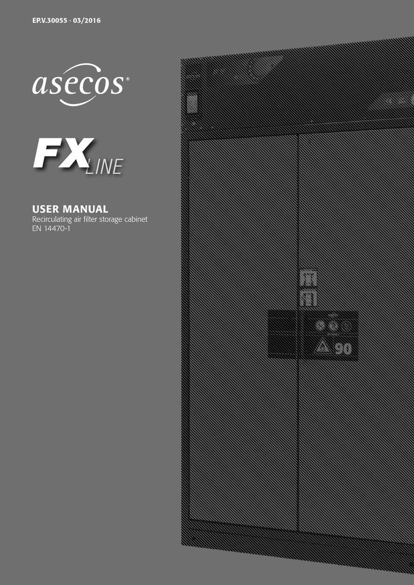 asecos FX Series user manual