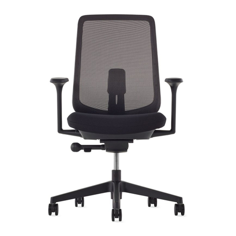 Herman Miller Verus Task Chair Installation instructions