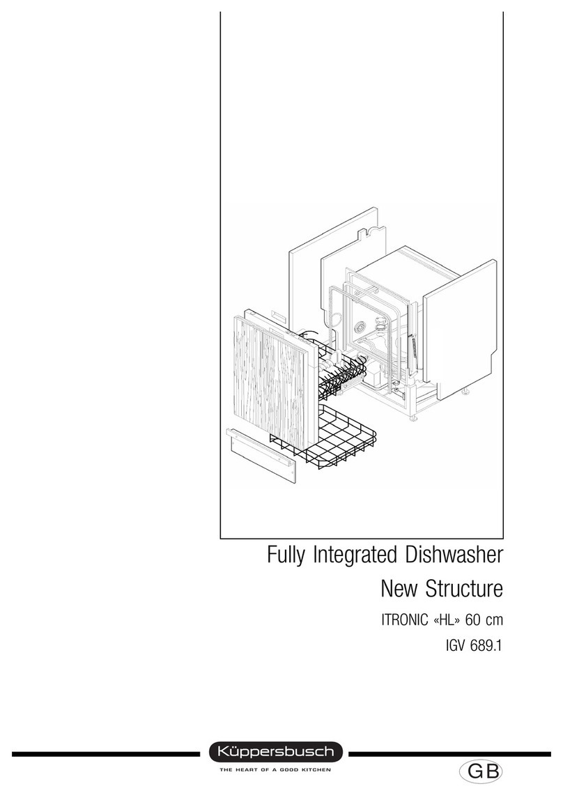 Kuppersbusch New Structure ITRONIC HL Service manual