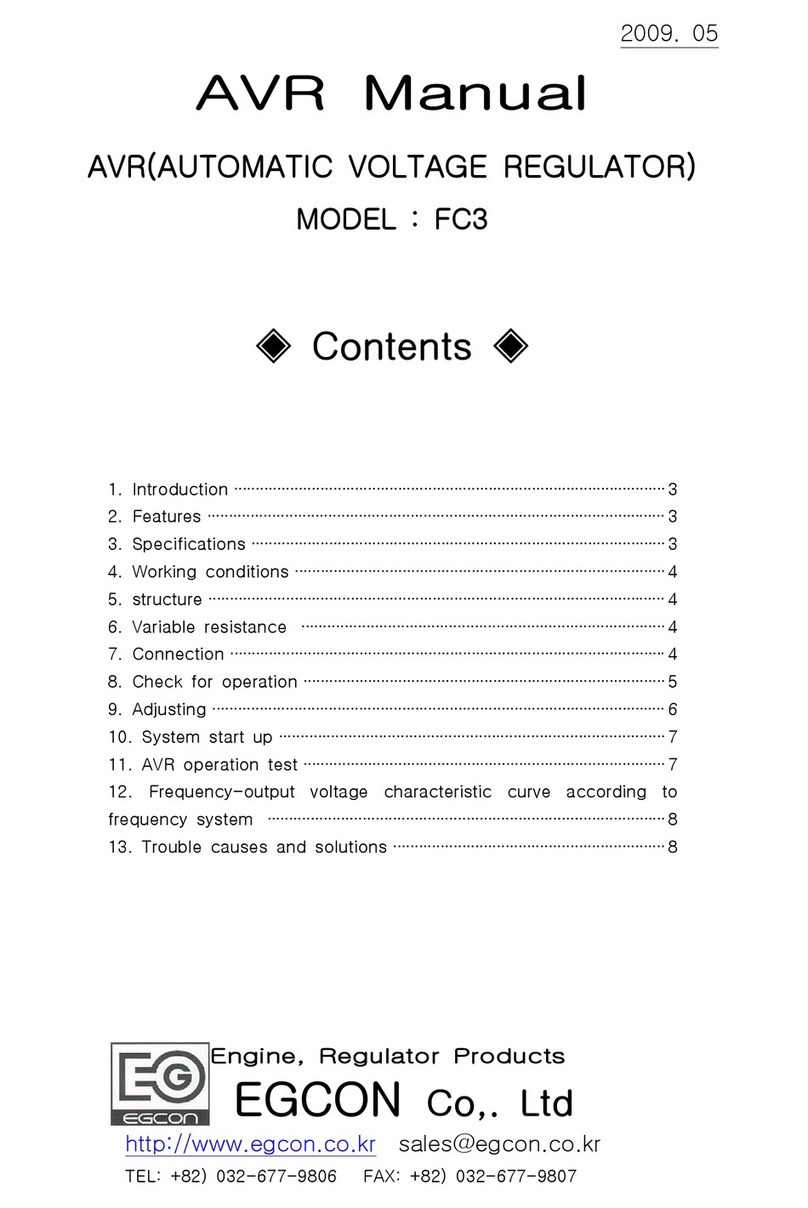 Egcon FC3 manual
