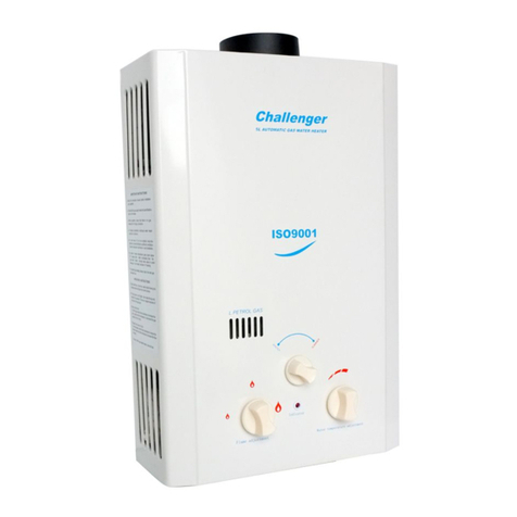 Challenge Yachts Challenger 5L Portable operating manual