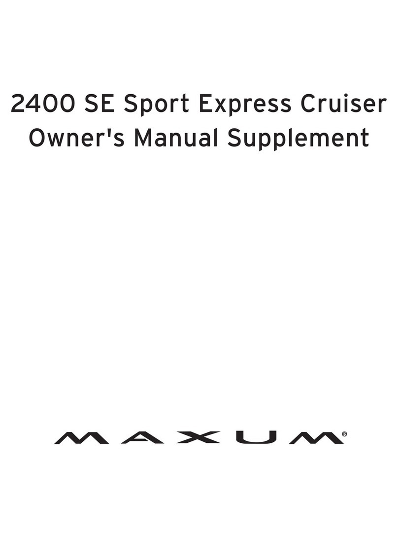Maxum 2400 SE Sport Express 2004 Configuration guide
