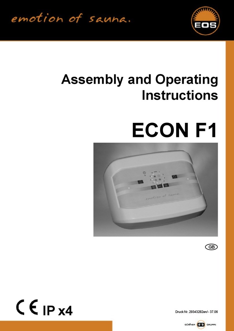 EOS ECON F1 Assembly and operating instructions