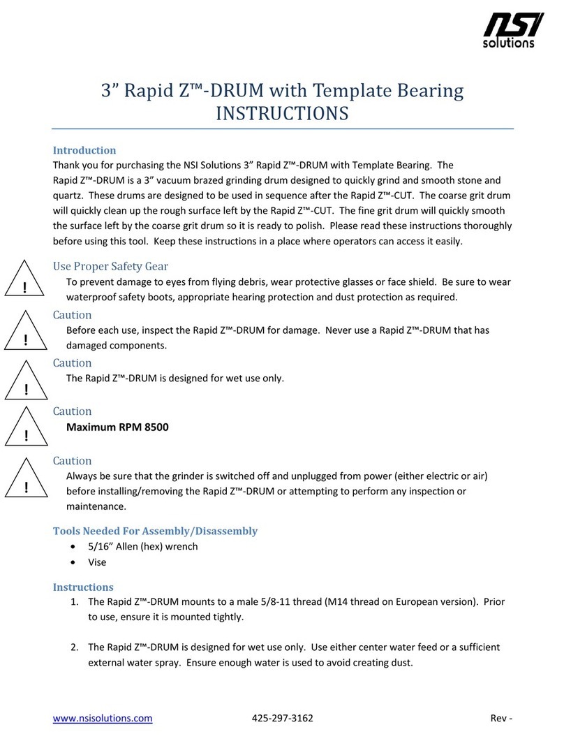 NSI Solutions Rapid Z-DRUM instructions