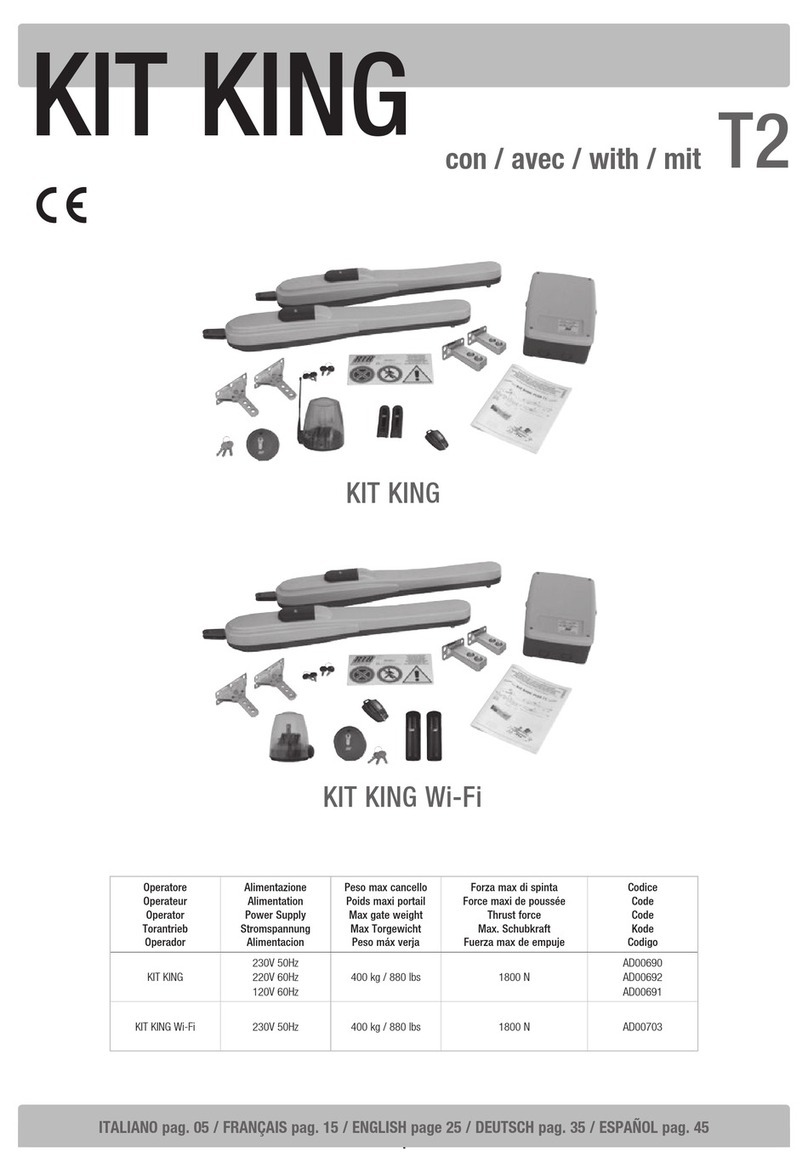 RIB KIT KING User manual