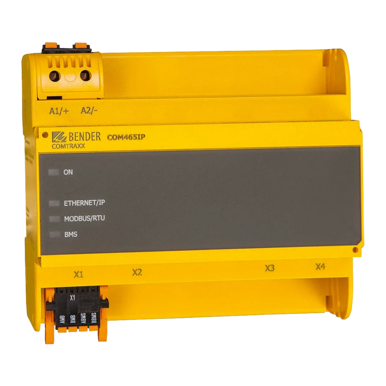 Bender COM465IP User manual