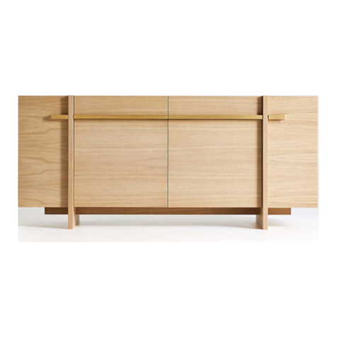 Crate&Barrel Paradox Sideboard User manual