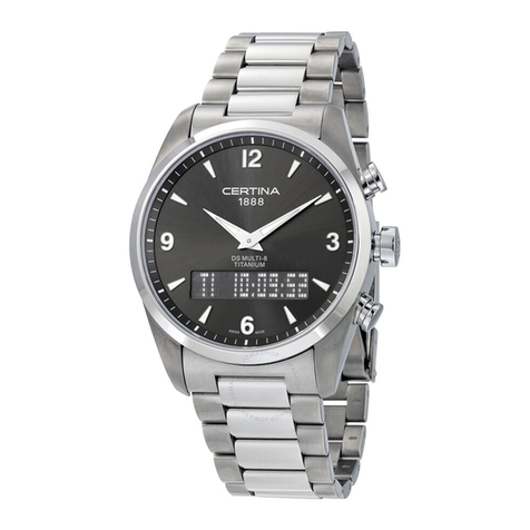 Certina DS Multi-8 manual
