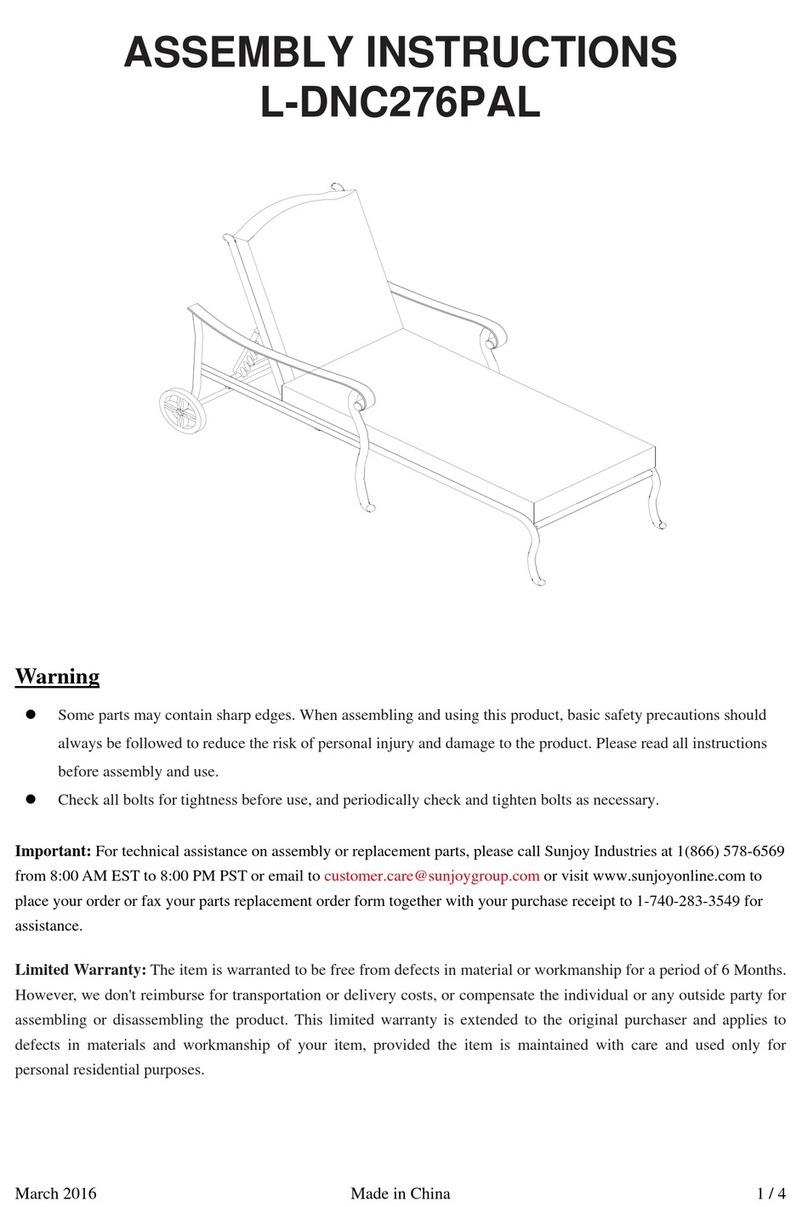 HOMEDEPOT L-DNC276PAL Assembly instructions