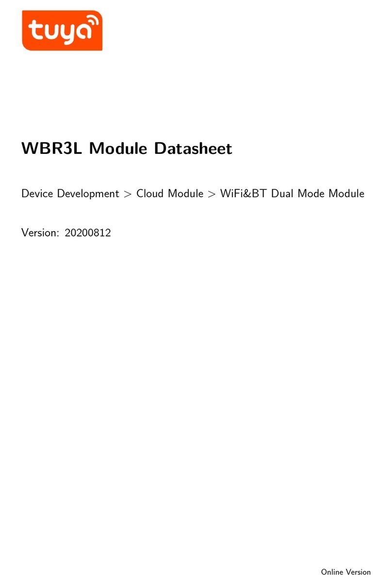 TUYA WBR3L datasheet