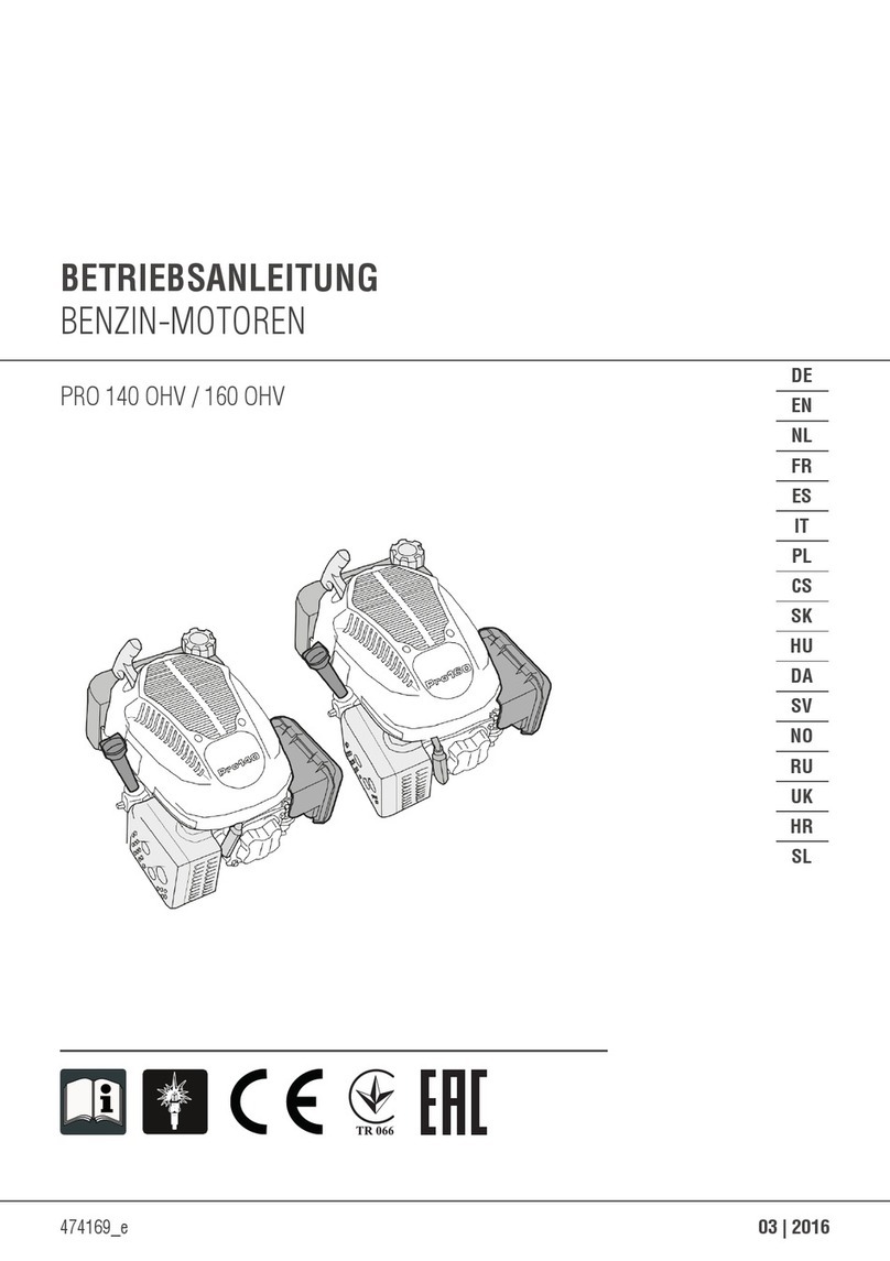 AL-KO PRO 140 OHV operating instructions