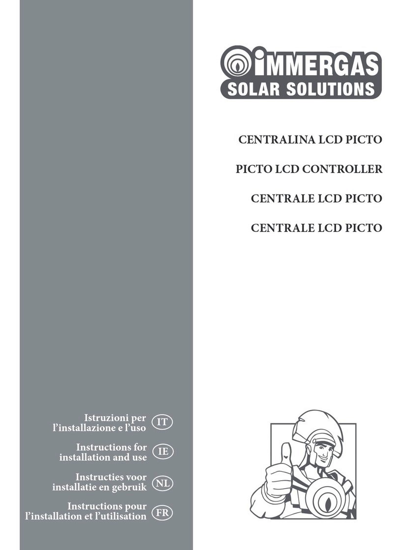 Immergas SOL 750 V2 Instructions for installation and use