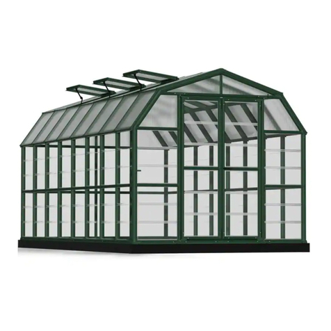 Palram Applications Grand Gardener Prestige 8x8 instructions