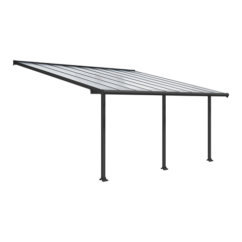 Palram Applications OLYMPIA 3x3.05m/10 instructions