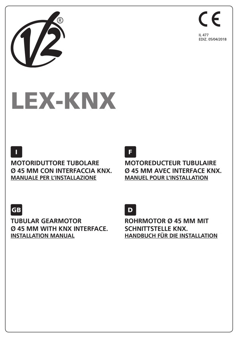 V2 LEX-KNX Series User manual