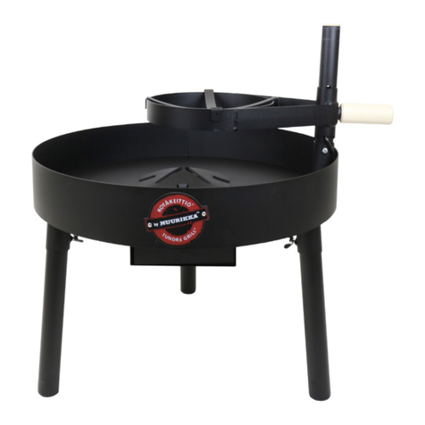MUURIKKA KOTAKEITTIO Tundra Grill User manual