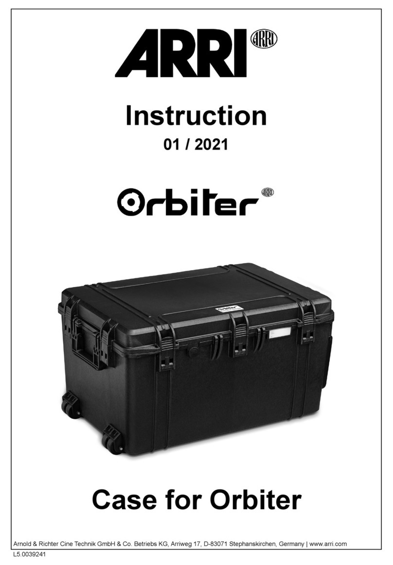 ARRI Case for Orbiter Instruction