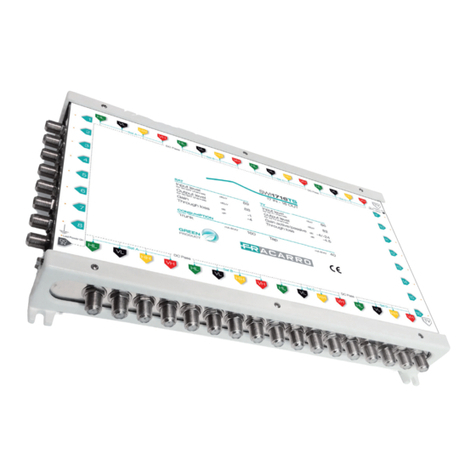Fracarro SWP908TS operating instructions