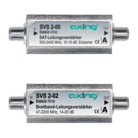 axing basic-line SVS 2-00 Operation instructions