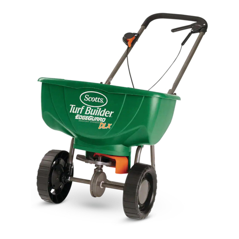 Scotts Turf Builder EdgeGuard DLX quick start guide