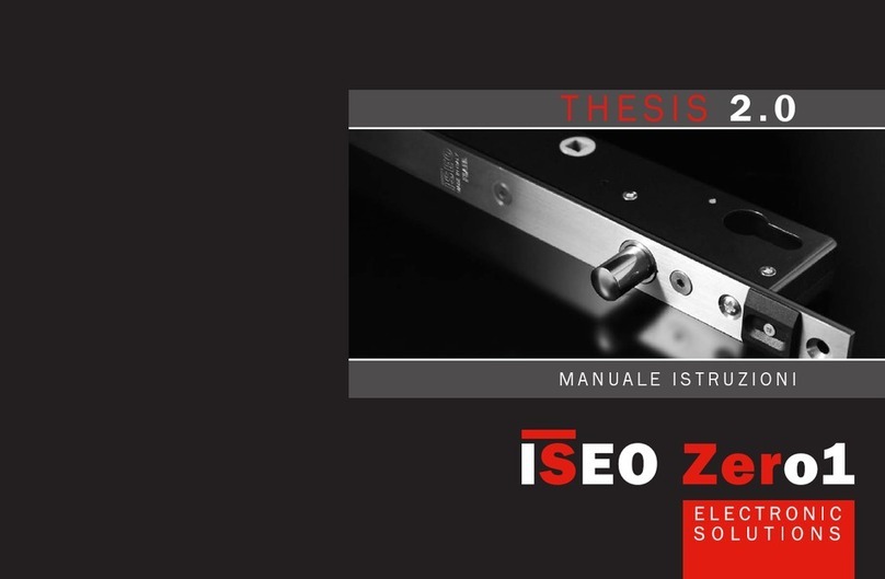 Iseo Zero1 Thesis 2.0 Standard User manual