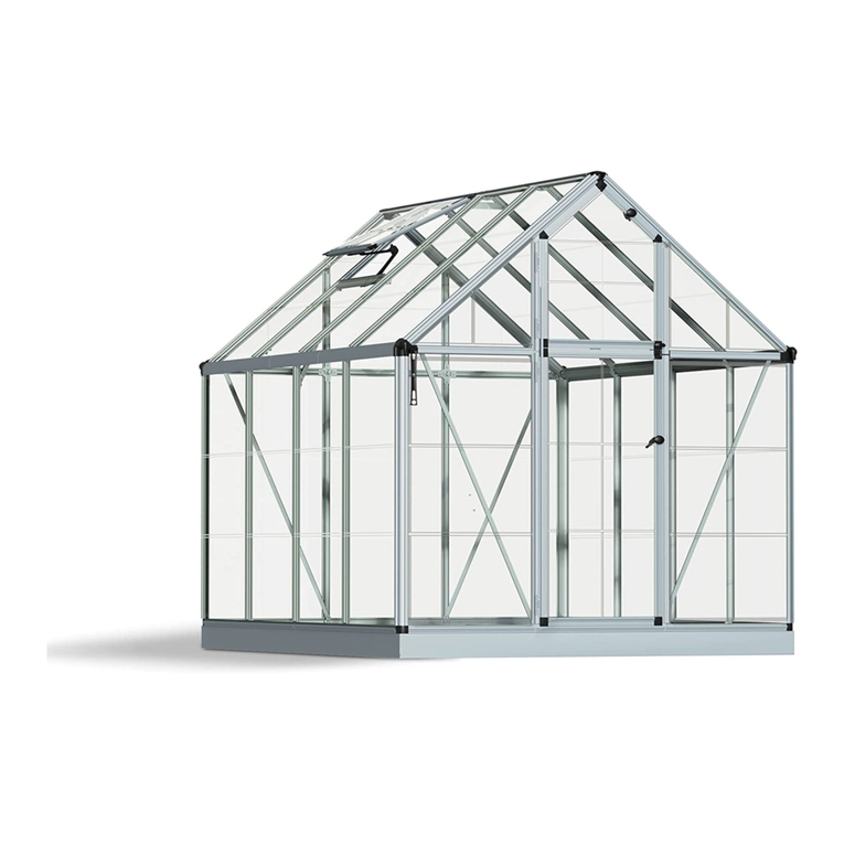 Palram Applications Snap & Grow 8x8 User manual