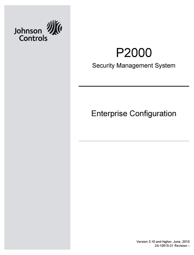 Johnson Controls P2000 Configuration