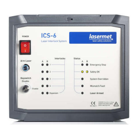 Lasermet ICS-6 instruction manual