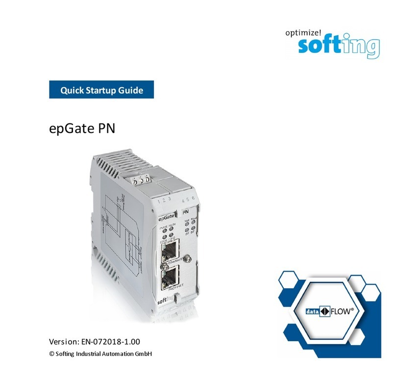 Softing epGate PN Troubleshooting guide