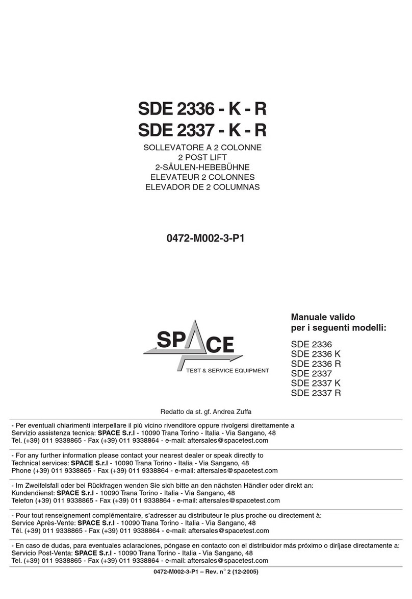 Space SDE 2336 manual