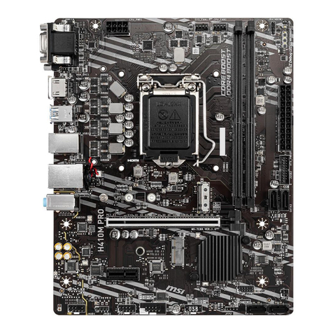 MSI H410M PRO User manual