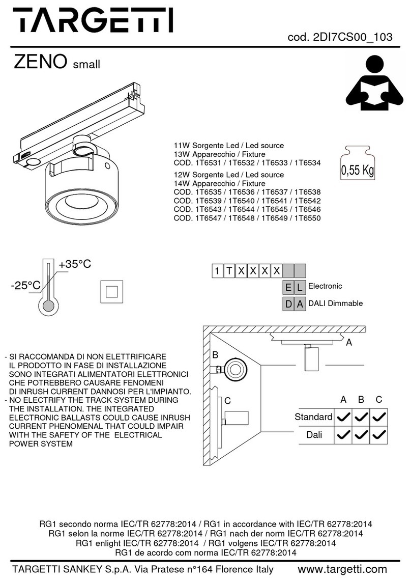 Targetti ZENO small manual