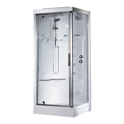 Novellini TANGO A80 Installation, use and maintenance manual