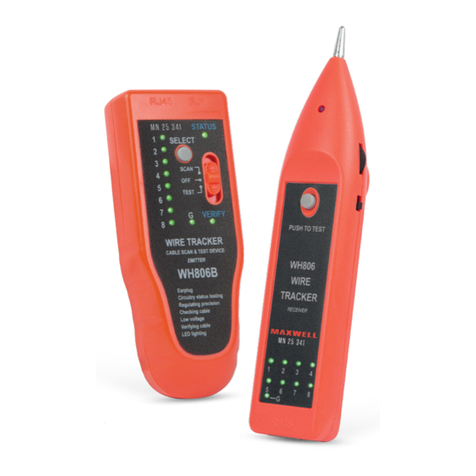 Maxwell Digital Multimeters WH806 user manual