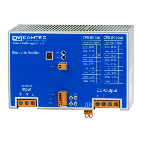 Camtec CPS-EC480 User manual