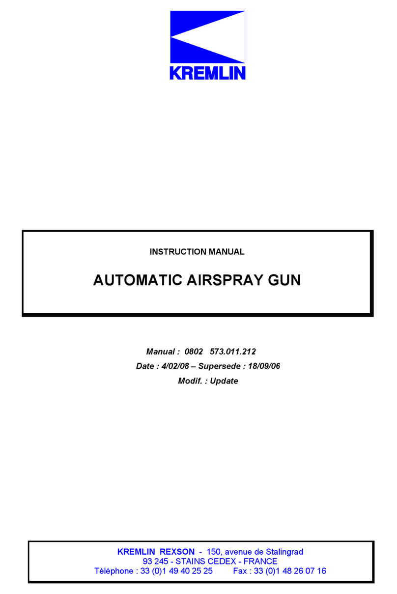 Kremlin-Rexson A 25 instruction manual