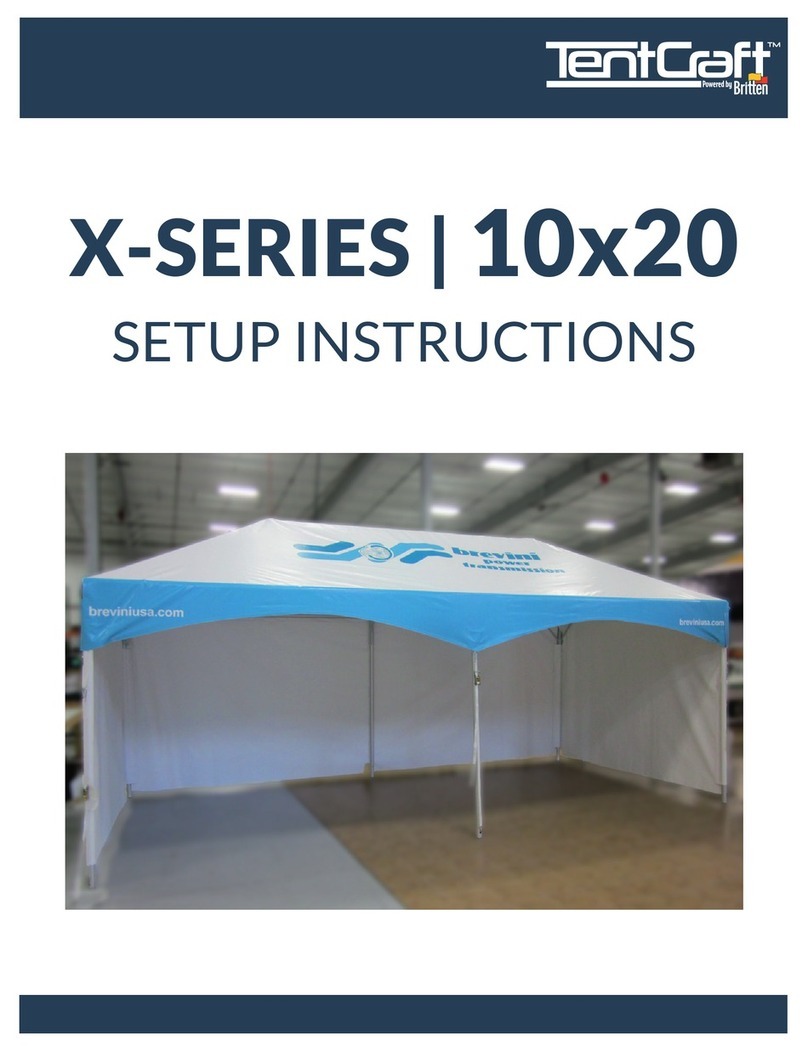 TentCraft X-Series Setup instructions