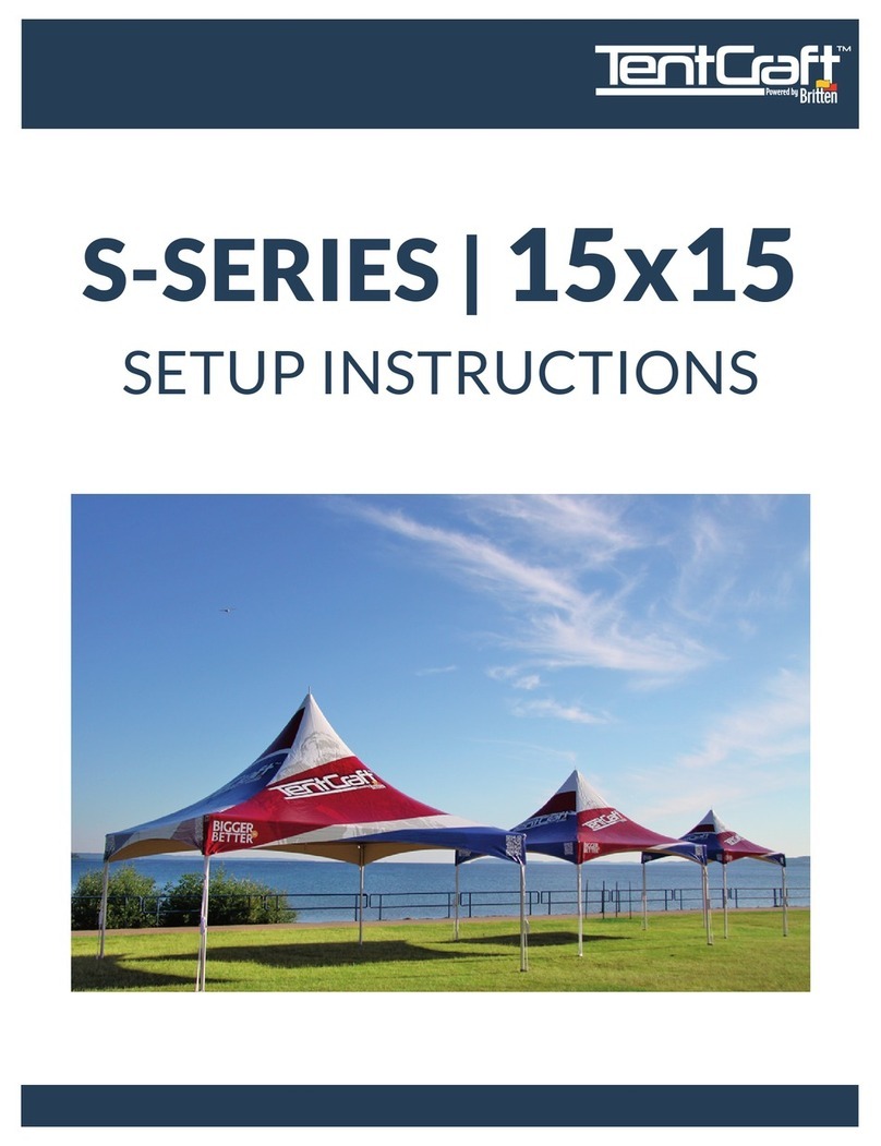 TentCraft S-Series Setup instructions TentCraft S-Series Setup instructions