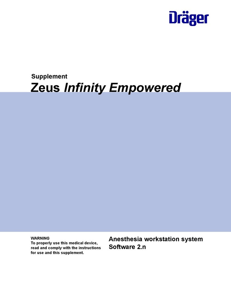 Dräger Zeus Infinity Empowered User manual