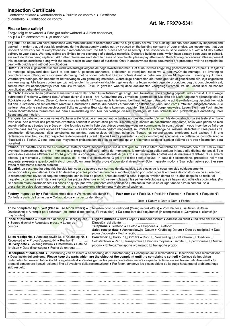 Lemeks Palmako Helena User manual