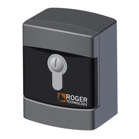 Roger Technology R85/60 Series Instruction and warnings for the installer