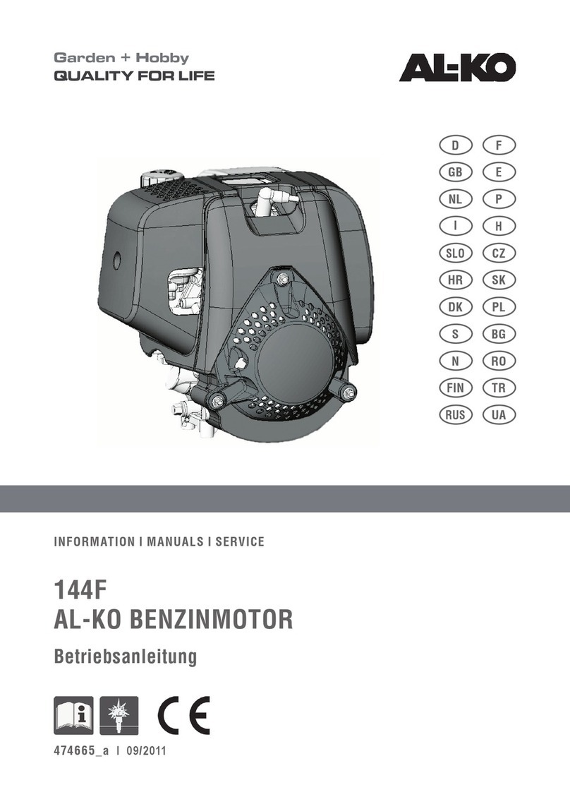 AL-KO 144F Instructions for use