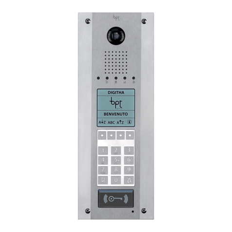 CAME BPT DDC/08 VR User manual